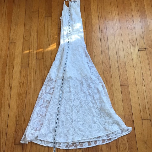 REBECCA MINKOFF Falcon White Lace Dress SZ 2 - Picture 6 of 11